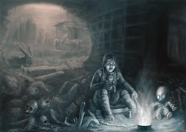 Арт карандашом первая мировая