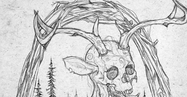 Хозяин леса рисунок