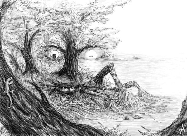 Леший картинки