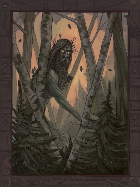 Леший Славянская мифология арт