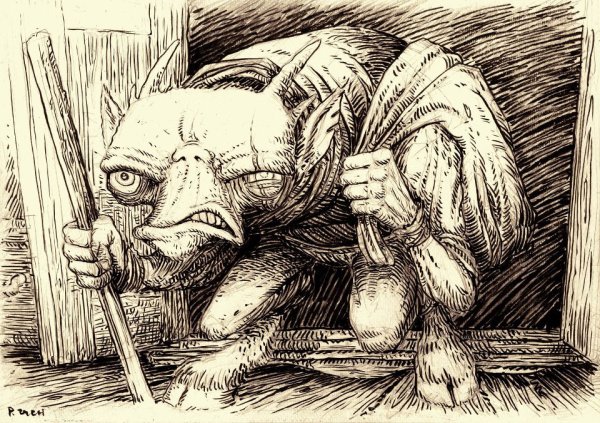 Славянская мифология существа Анчутка