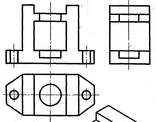 Чертеж компас 3d опора