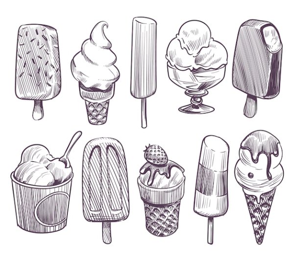 Мороженое скетч эскимо