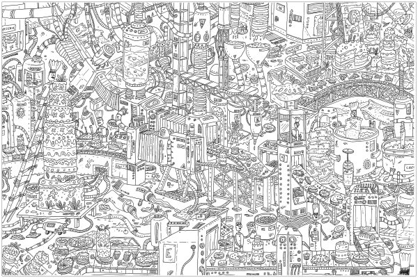 Раскраски для мальчиков сложные