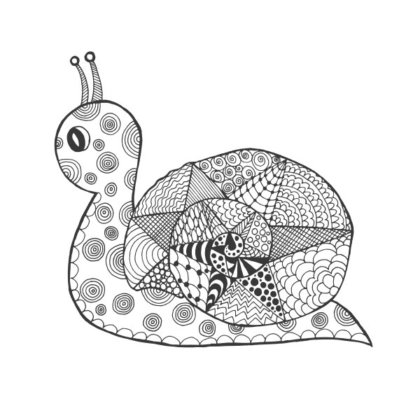 Дудлинг улитка