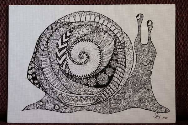 Стилизованная улитка