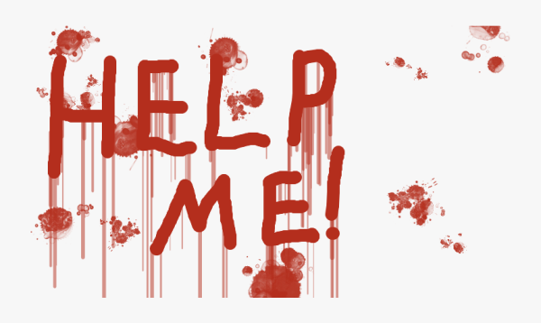 Страшные надписи кровью