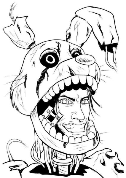 Рисование ФНАФ