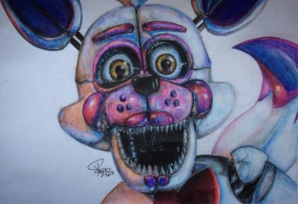 ФНАФ 5 для срисовки