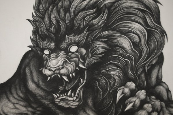 Тату Лев страшный