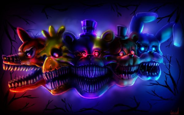 Кошмарный Бонни и кошмарный Фокси