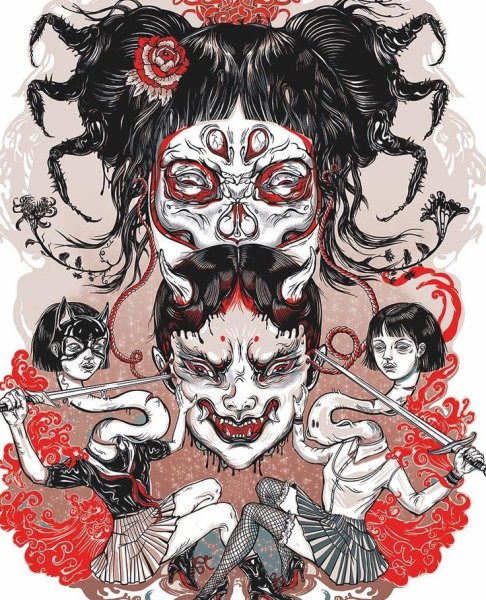 Японский демон Ёкай