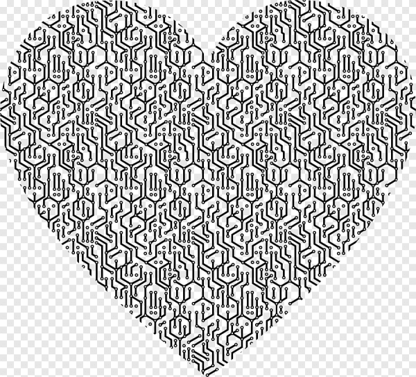 Раскраска антистресс сердечко