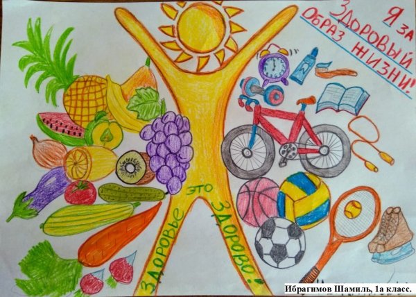 Рисунок на тему здоровье