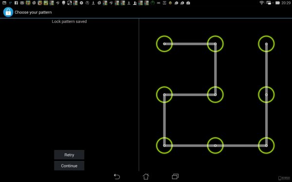 Варианты рисунков для разблокировки графического ключа
