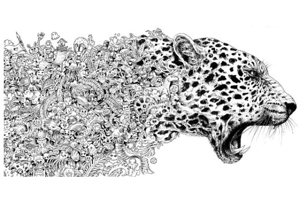 Раскраски сложные