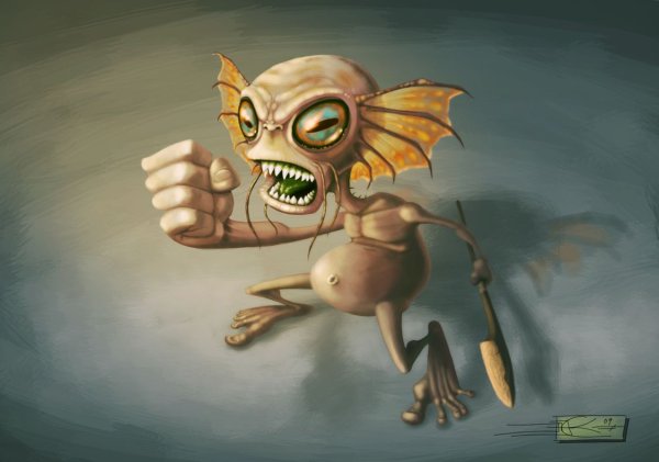 Рисунки инопланетяне страшные