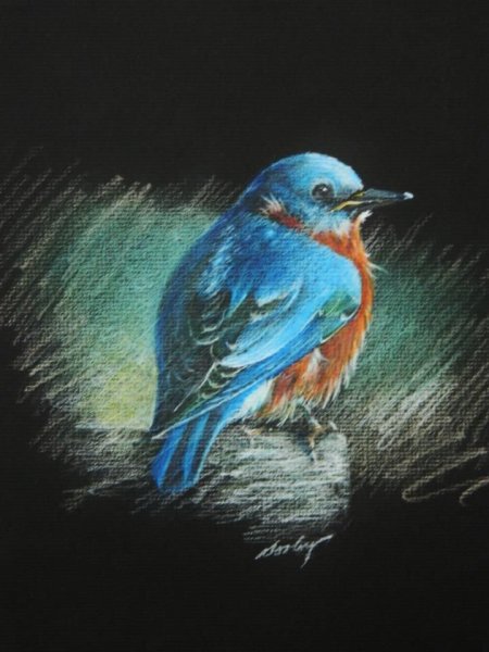 Шедевры цветными карандашами