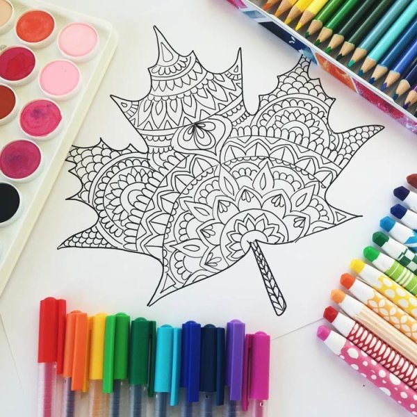 Рисунки фломастерами