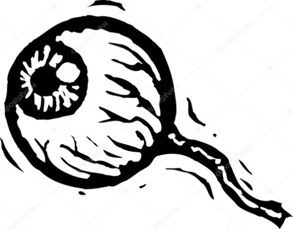 Глаза без фона