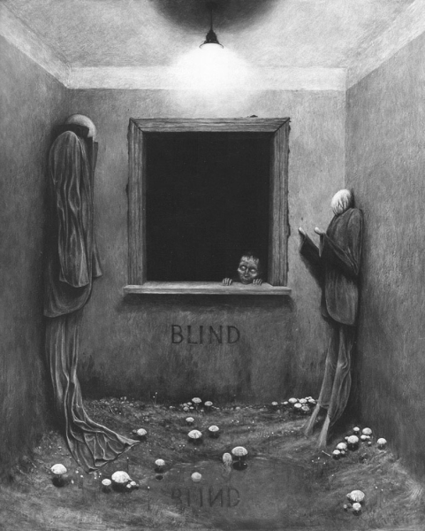 Польский художник Эдзислав бексинбский