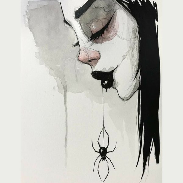 Рисунки карандашом грустные