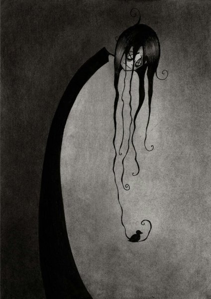 Грустные рисунки