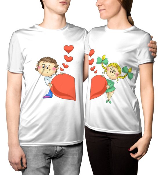 Футболка парочка