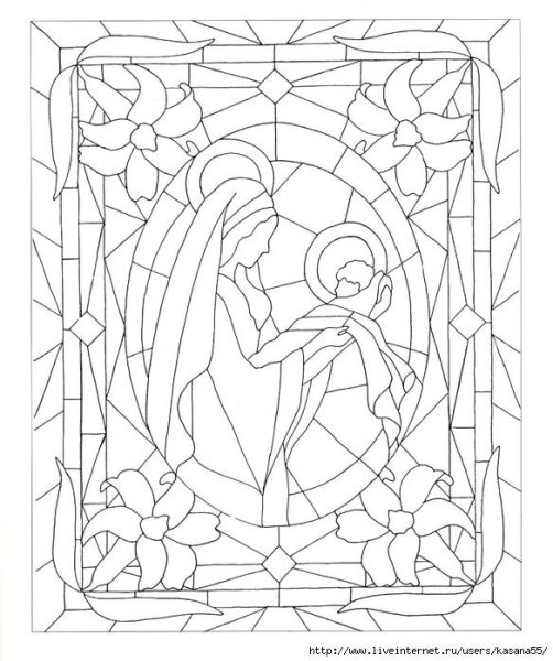 Эскиз витража