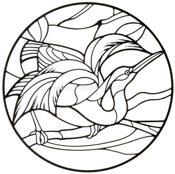 Контур для витража