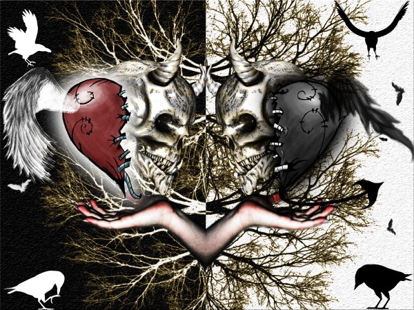 Невзаимная любовь рисунок