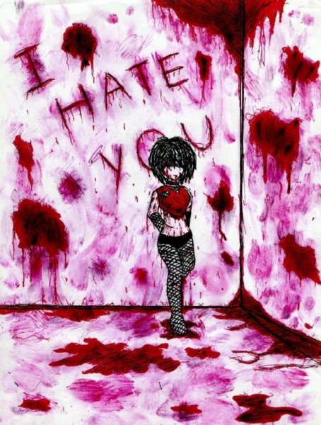 Мрачные рисунки легкие