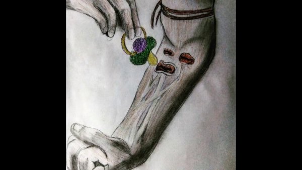 Рисунки из фильмов ужасов