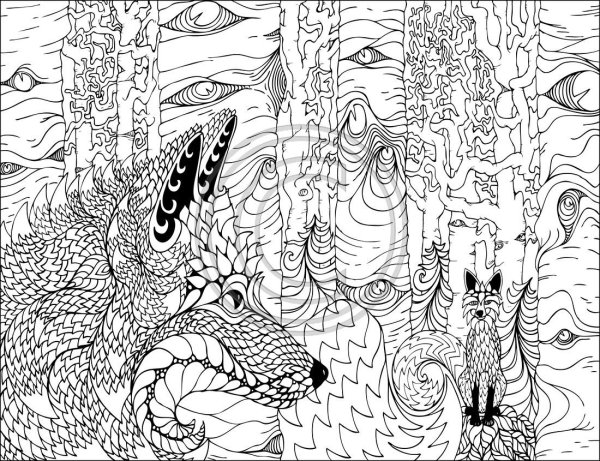 Самые сложные раскраски в мире