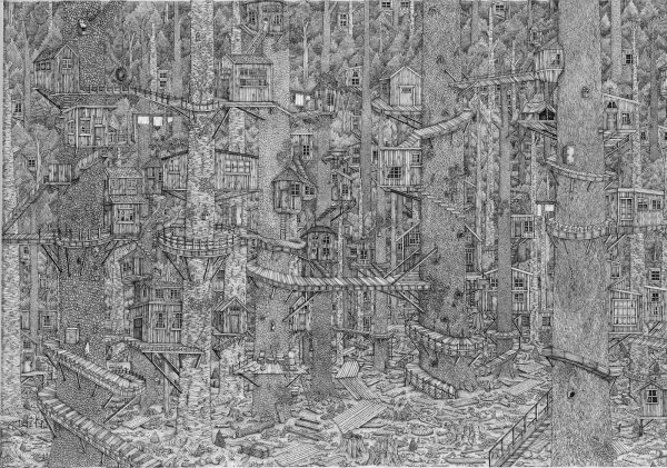 Британская художница Оливия Кемп