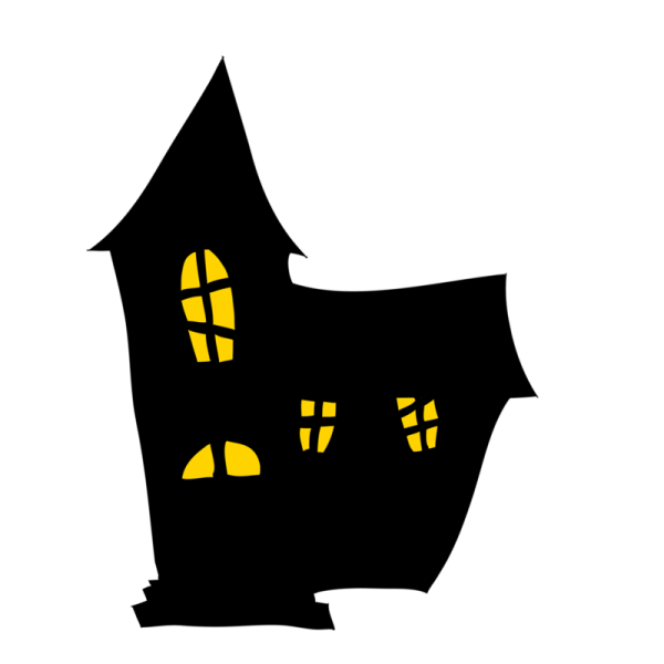 Страшный дом мультяшный