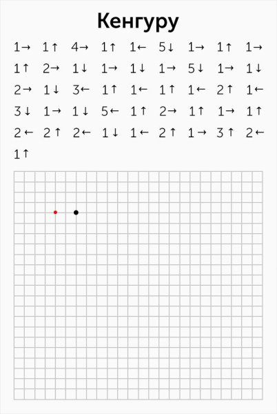 Рисуем по клеточкам графические диктанты сложные
