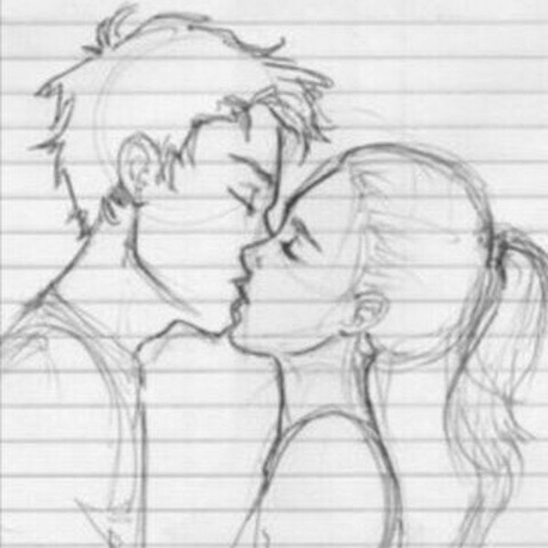 Рисунки для срисовки пары легкие и красивые