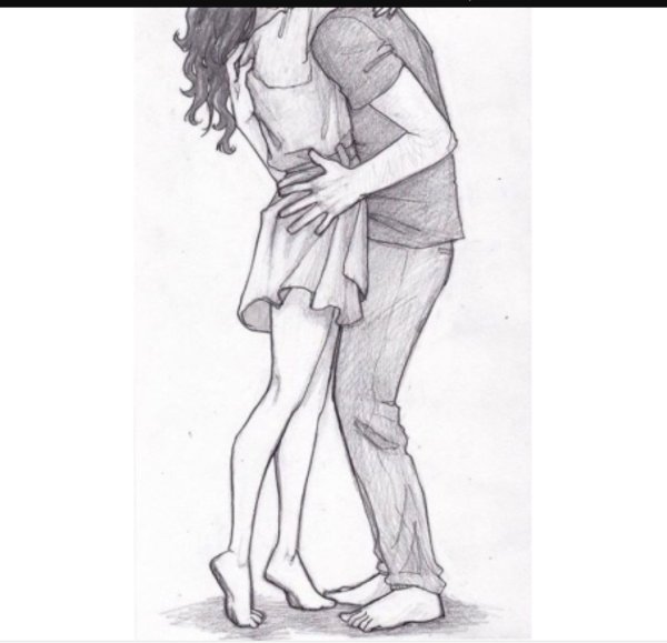 Рисунок карандашом для срисовки любовь