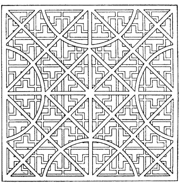 Сложные геометрические узоры