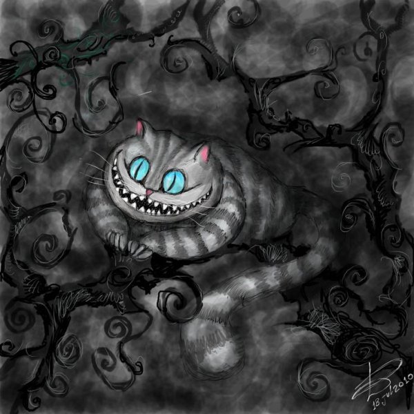 Чеширский кот Тима Бертона