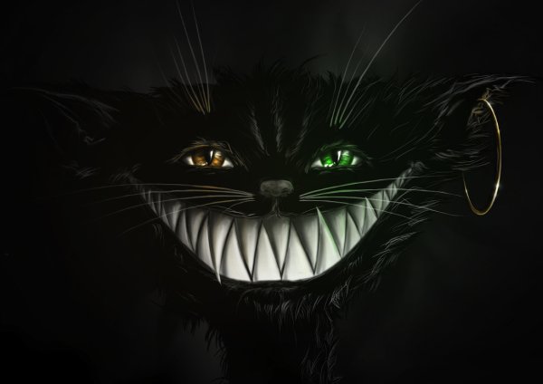 Чеширский кот арт
