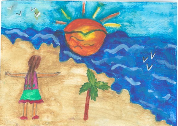 Конкурс рисунков лето