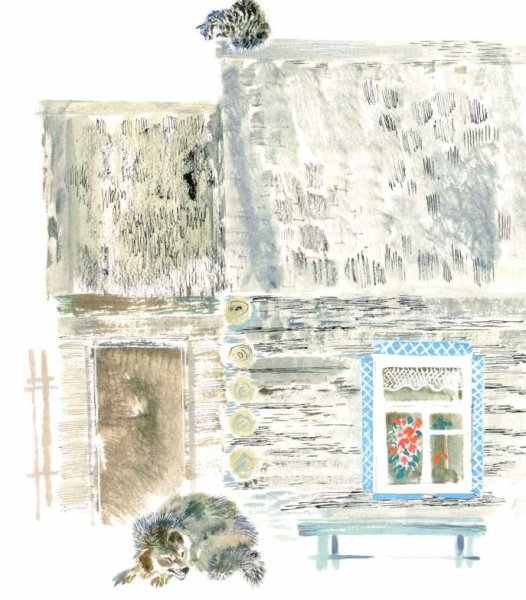 Чарушин страшный рассказ иллюстрации к рассказу