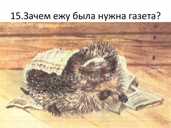 Михаил пришвин Ежик