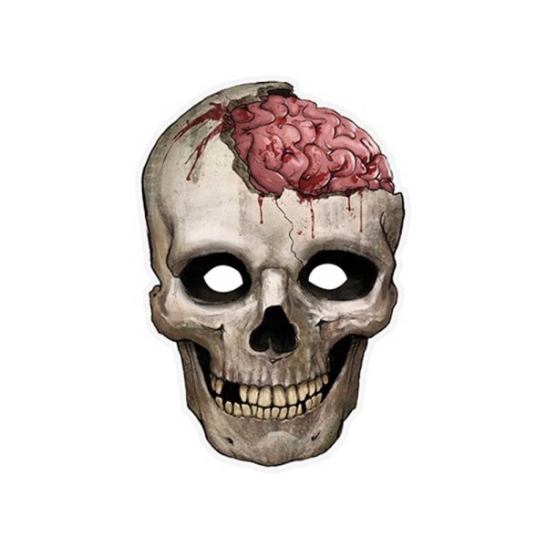 Страшная маска шаблон