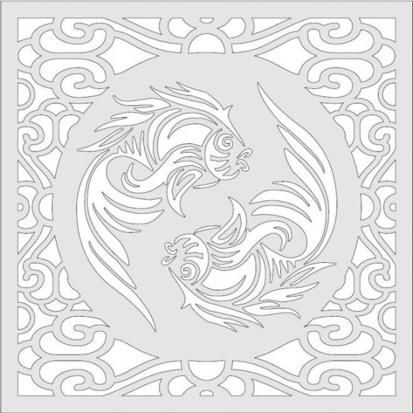 Сложные рисунки для выпиливания