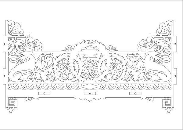 Трафареты для художественного выпиливания