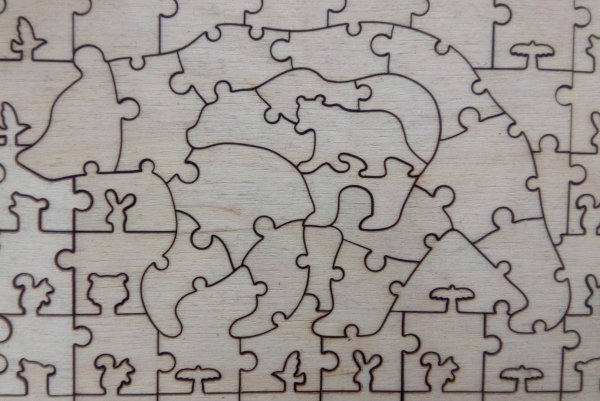 Деревянные пазлы Davichi Пробуждение