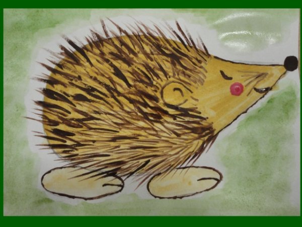 Иллюстрации к страшному рассказу Чарушина